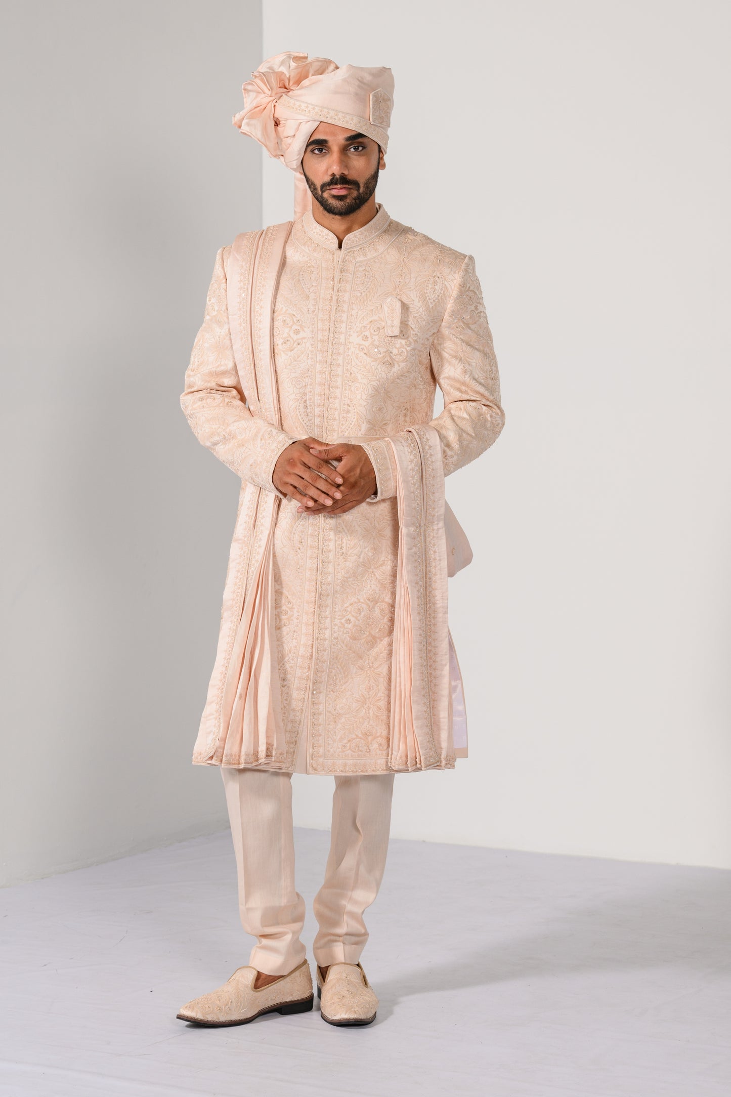 IMPERIAL BLUSH SHERWANI SET