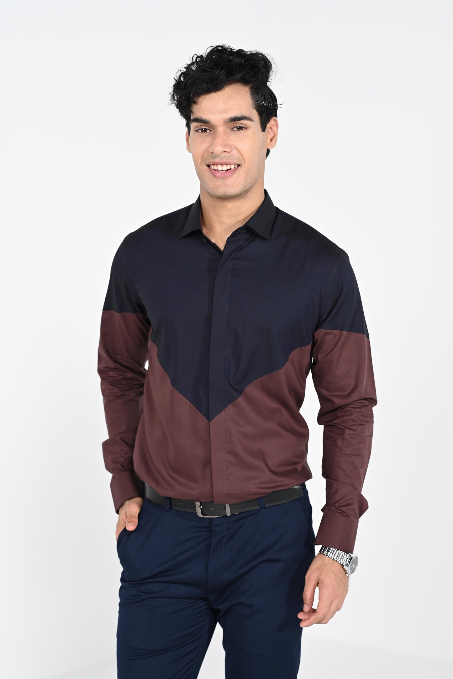 Dual coloured Shirt