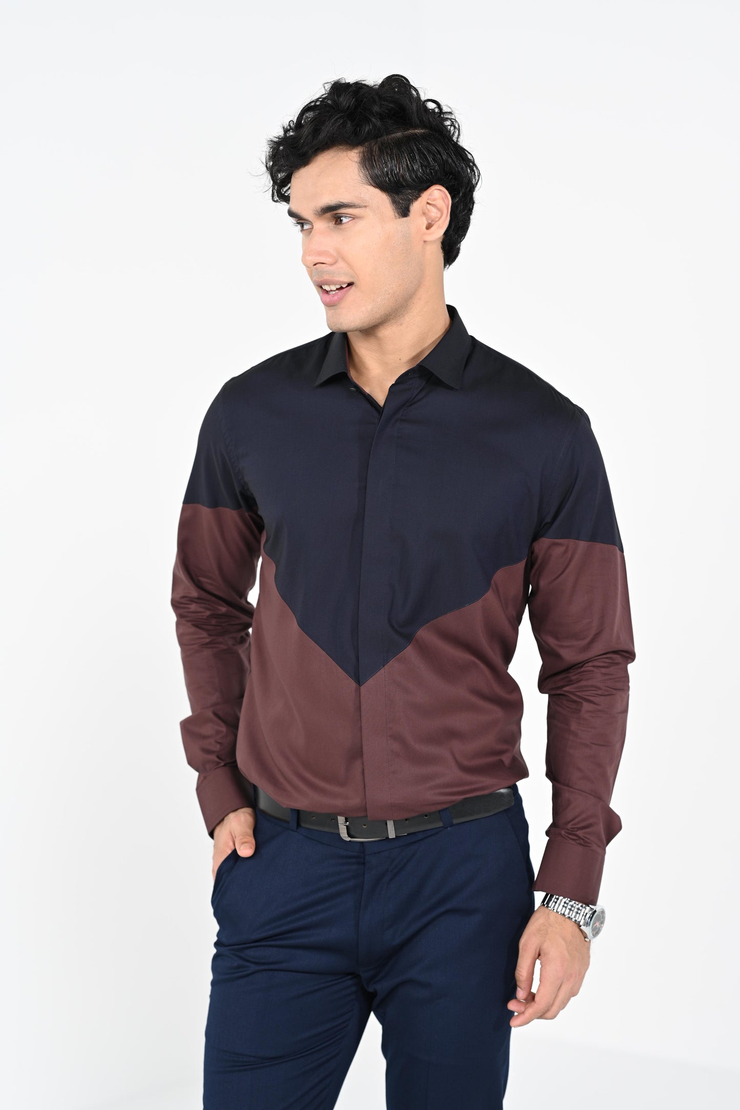 Dual coloured Shirt