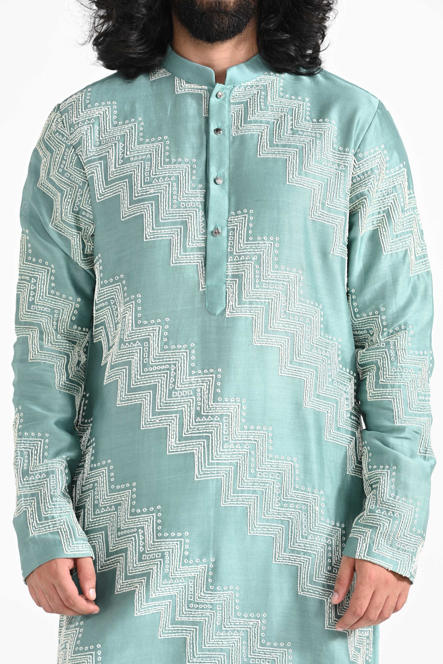 Dewy Teal kurta set