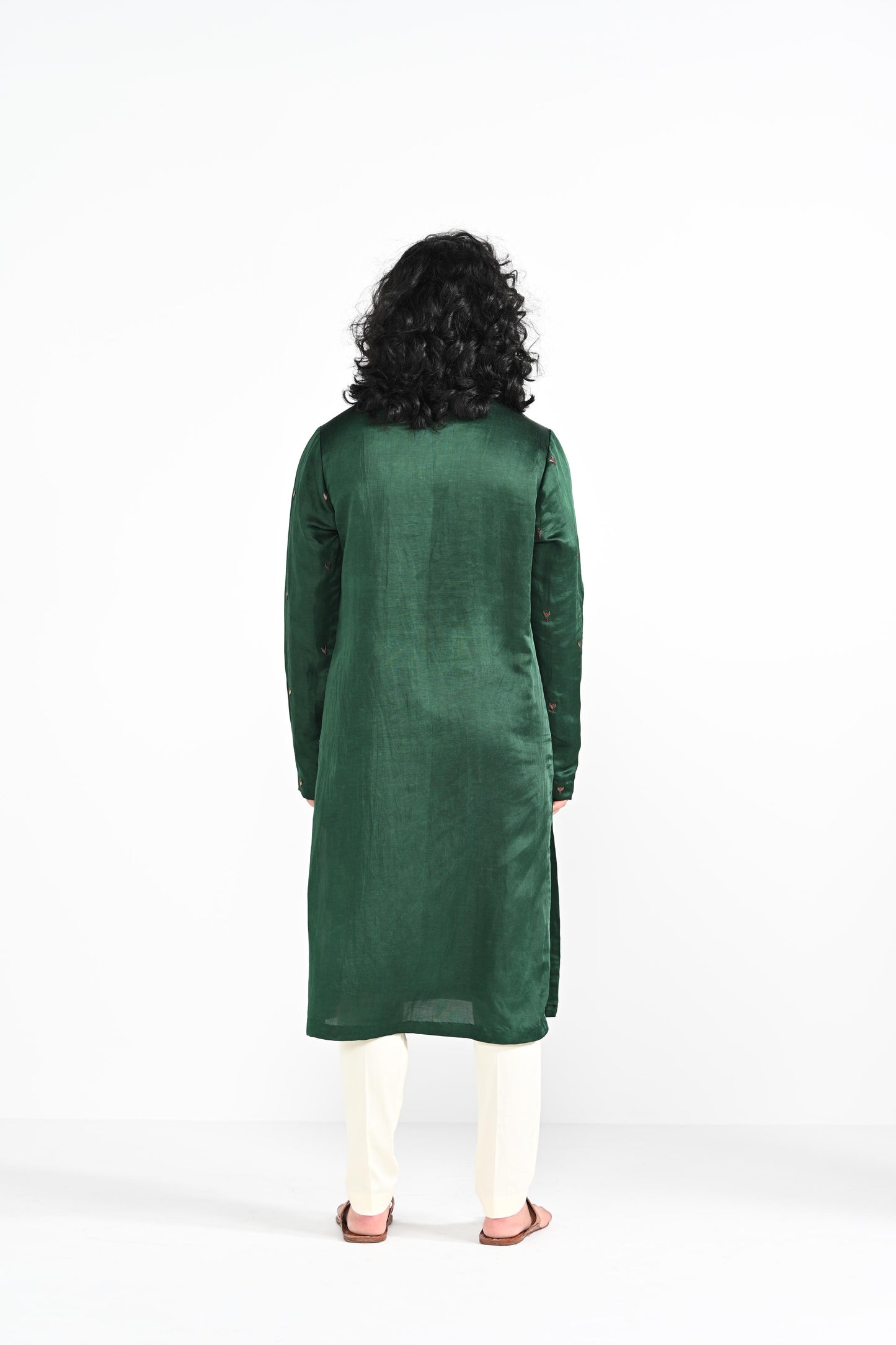 Bottle Green kurta set