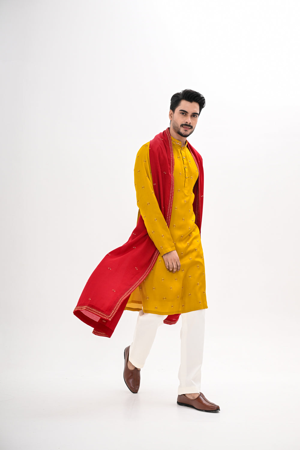 HALDI BLOOM KURTA