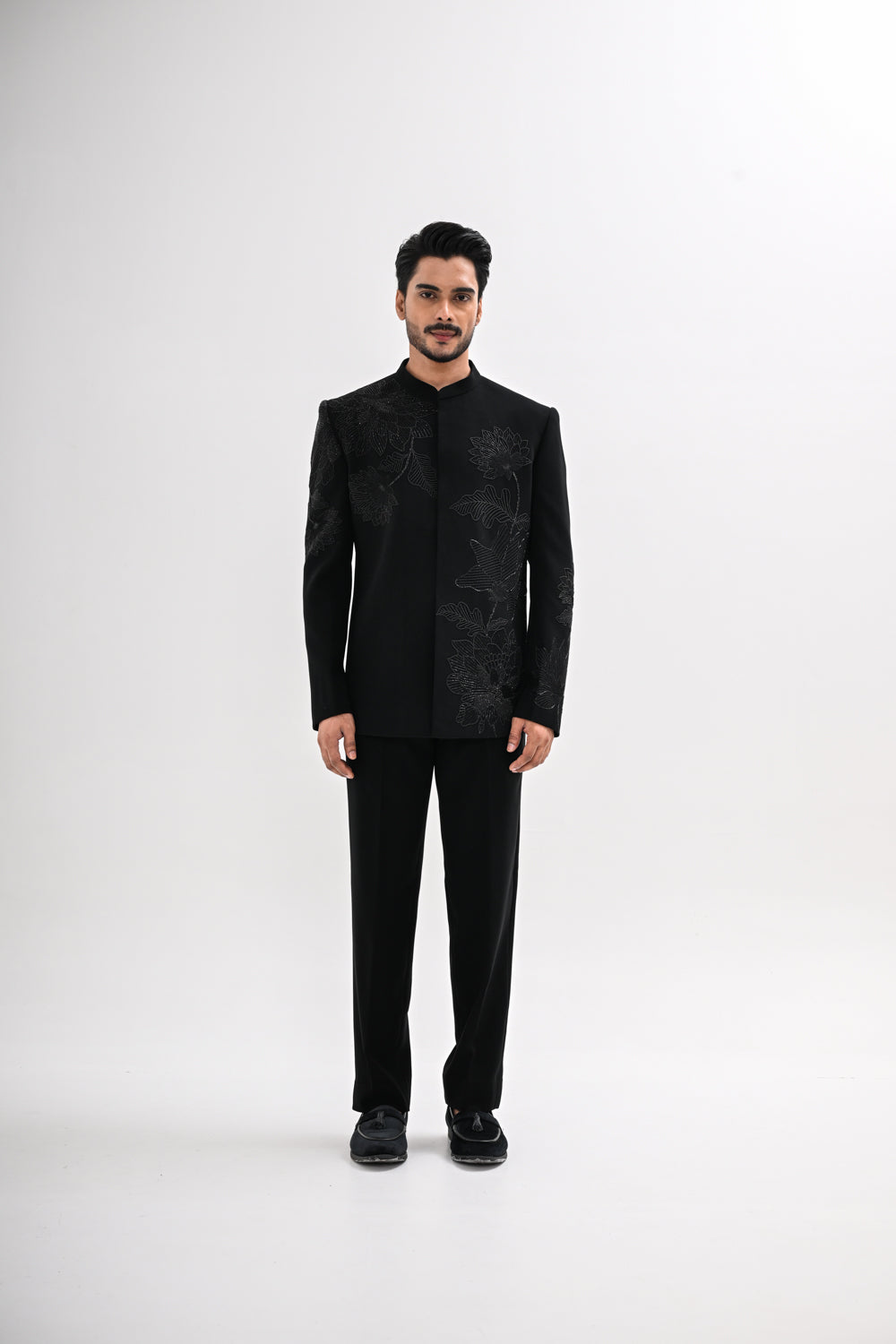 ROYAL BLOSSOM BANDHGALA SET