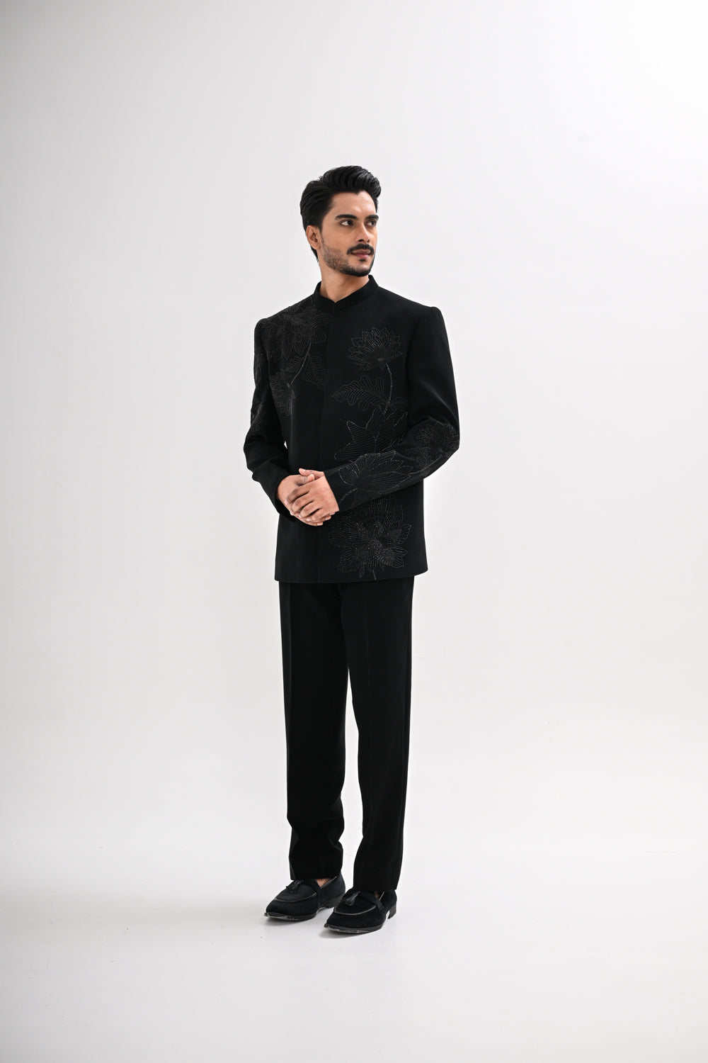 ROYAL BLOSSOM BANDHGALA SET