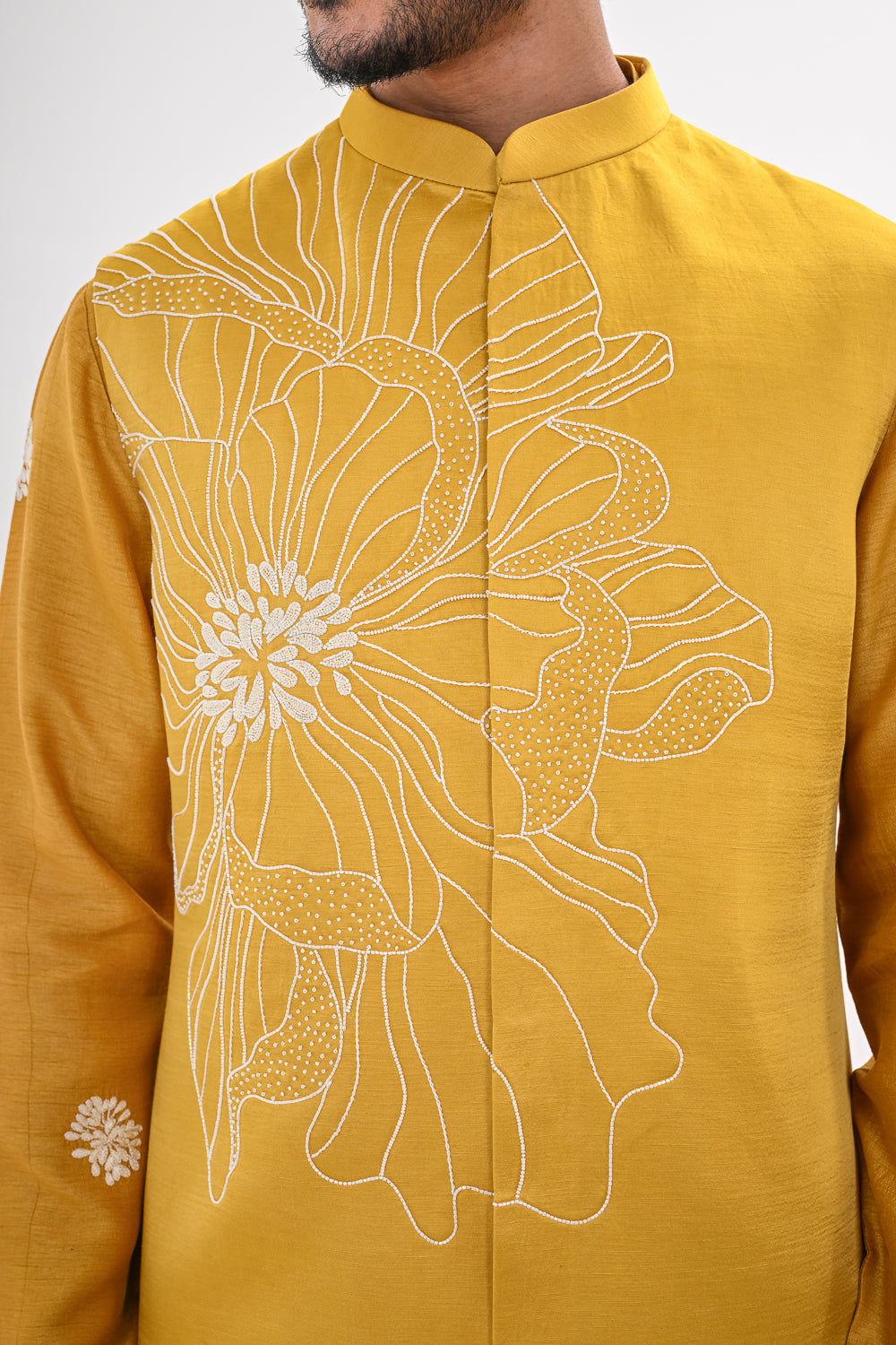 MARIGOLD MUSE NEHRU JACKET SET