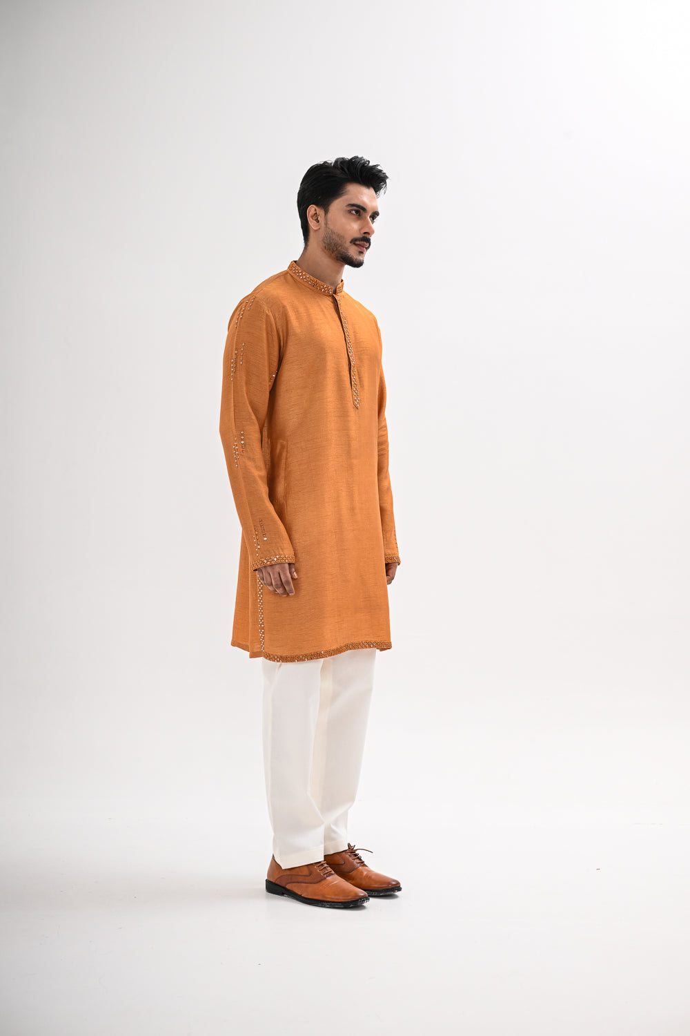 TARAANG MUSTARD NEHRU JACKET SET