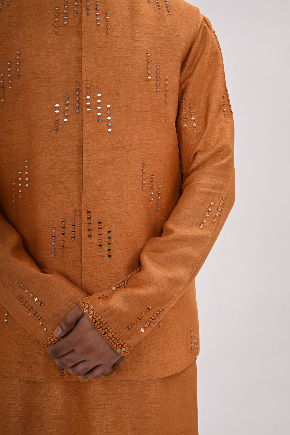 TARAANG MUSTARD NEHRU JACKET SET