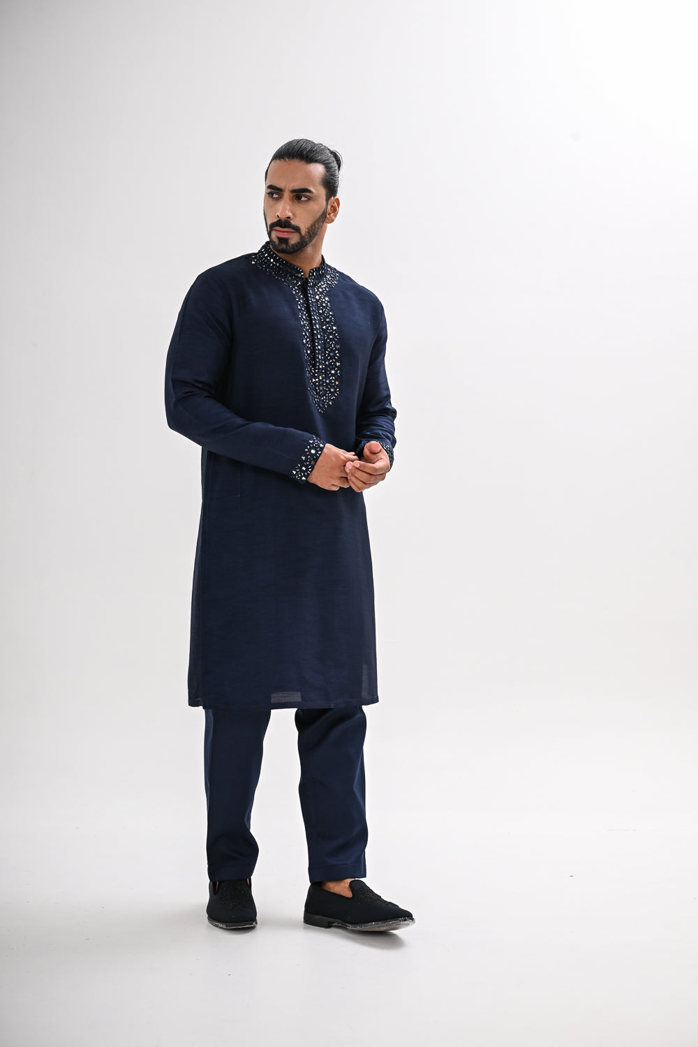 SHEESH MAHAL NEHRU JACKET SET