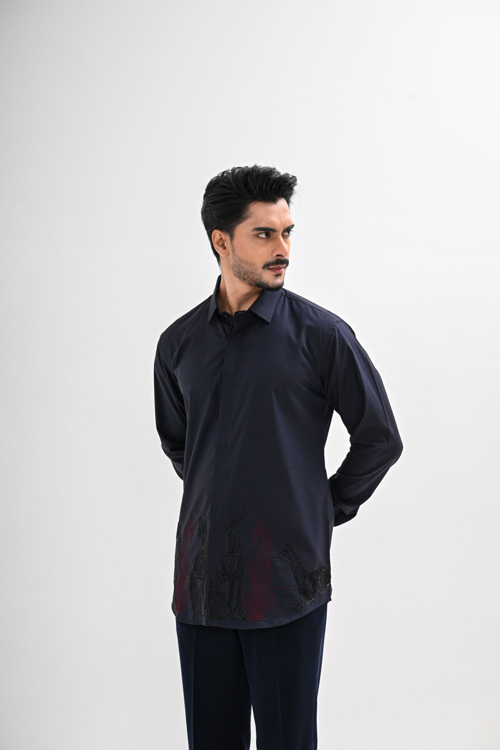 NOCTURNAL NAVY SHIRT