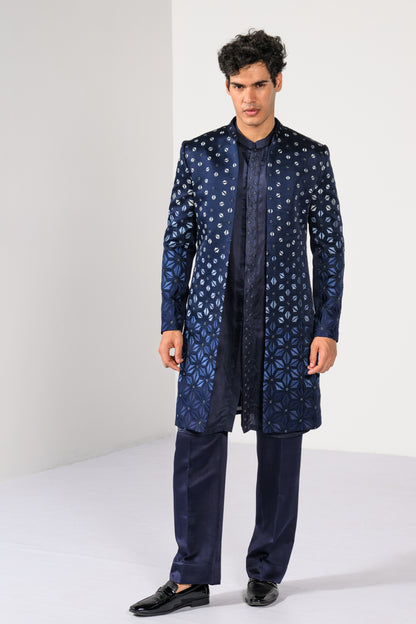 COBALT GRADIENT ACHKAN SET