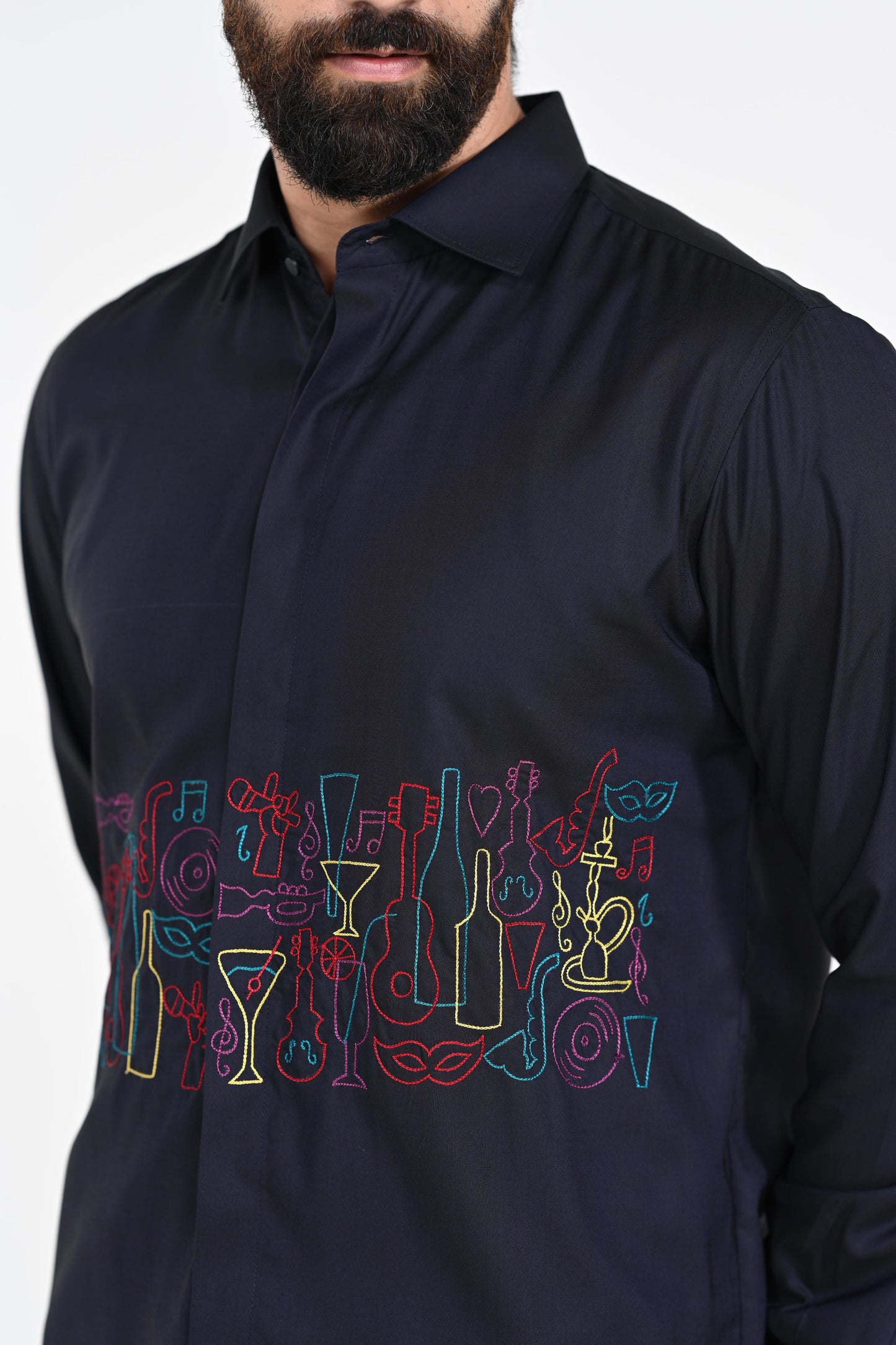 Navyblue Cocktail  Shirt