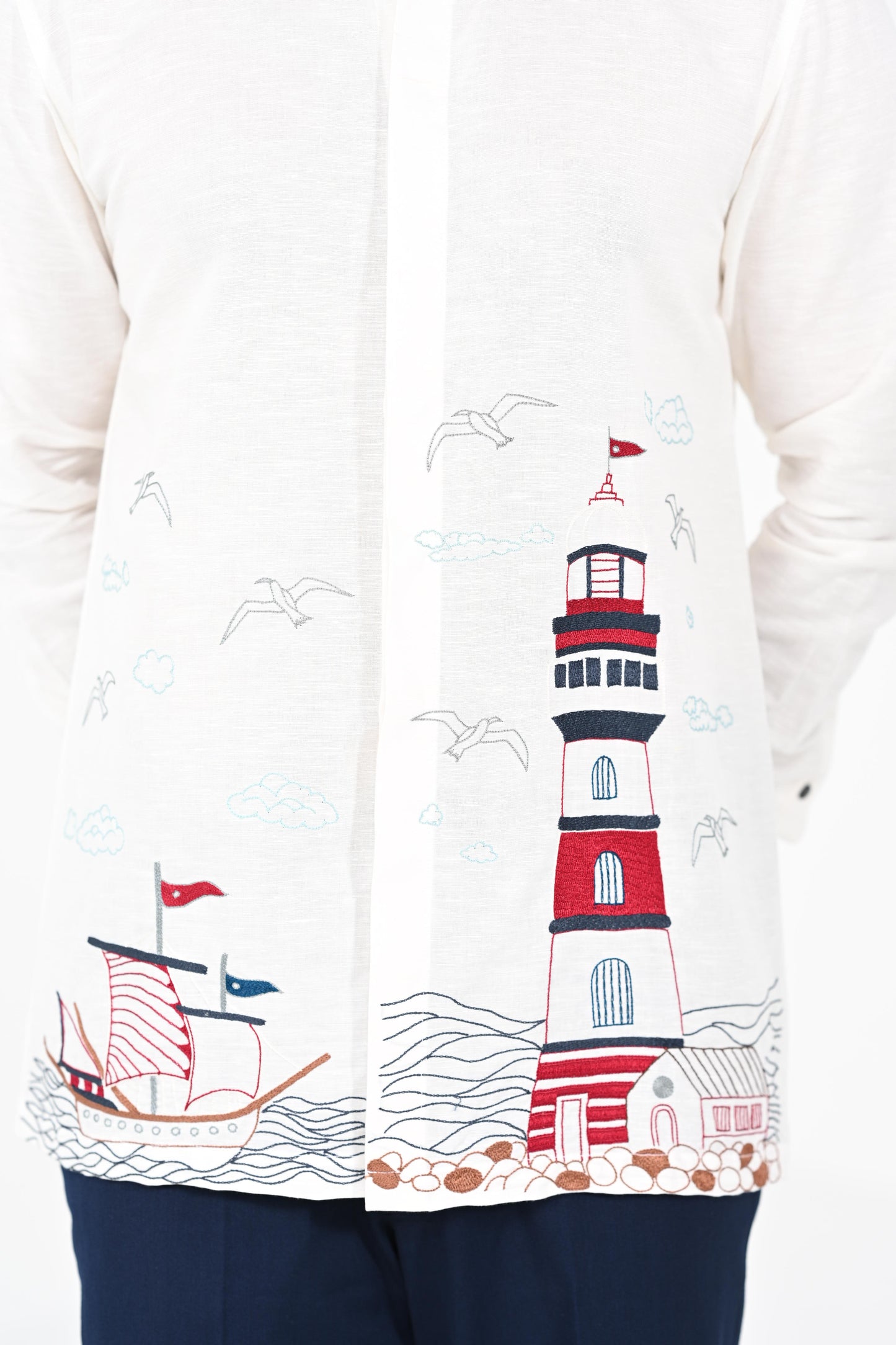 Oyster Rock Light House Shirt