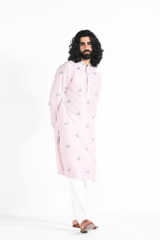 Lilac Kurta Set