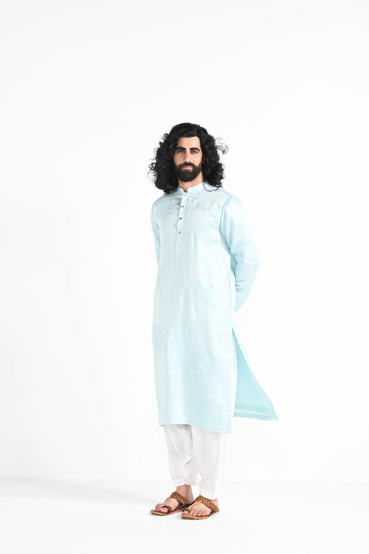 Mint Blue kurta set