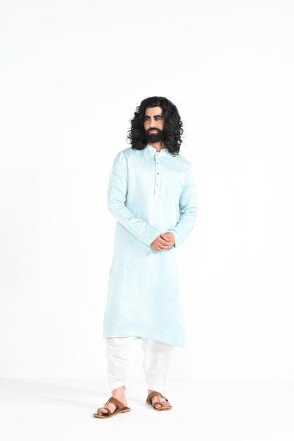 Mint Blue kurta set