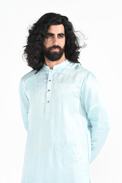 Mint Blue kurta set