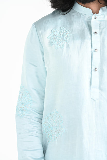 Mint Blue kurta set