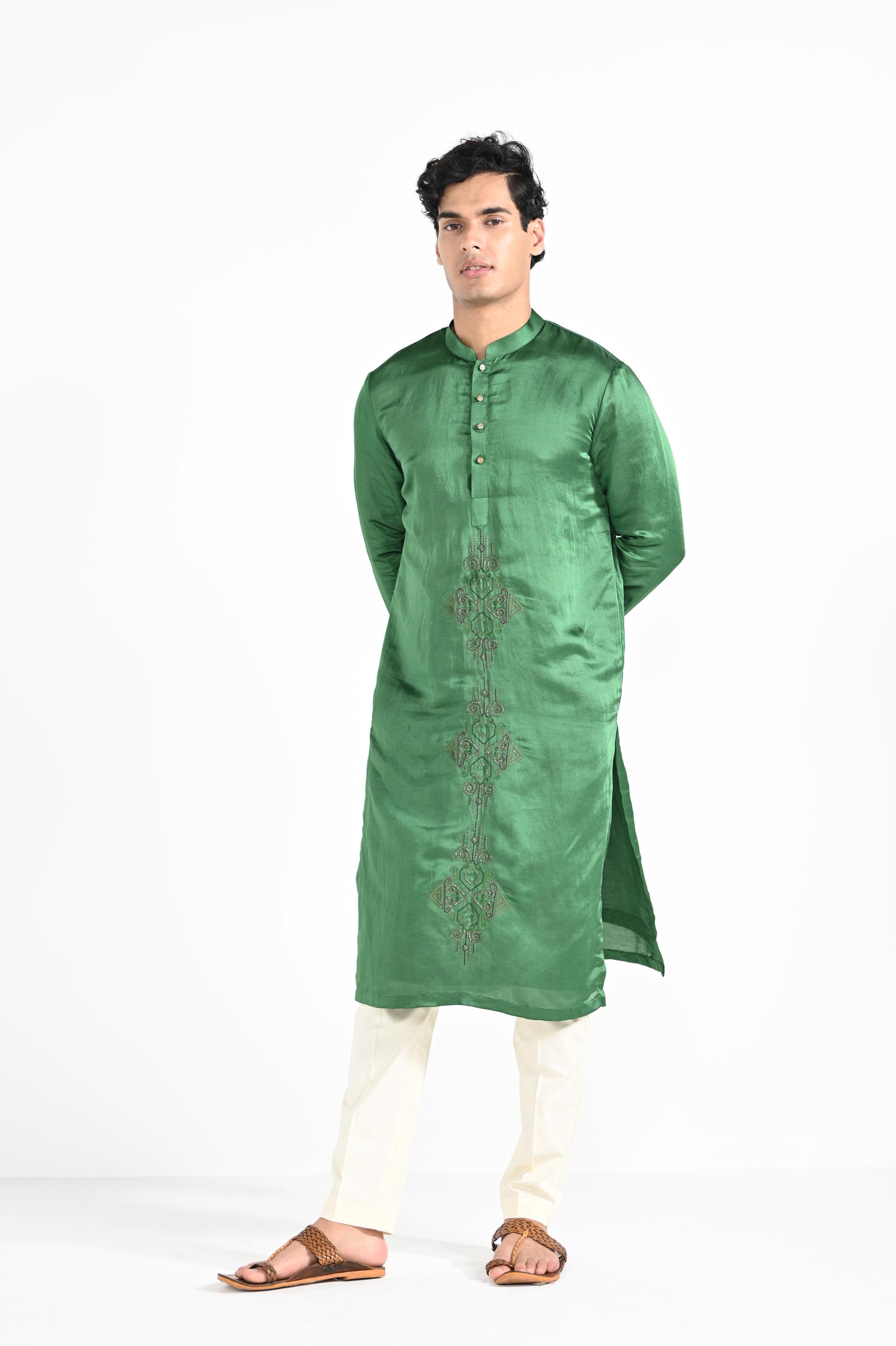 Forest Green kurta set