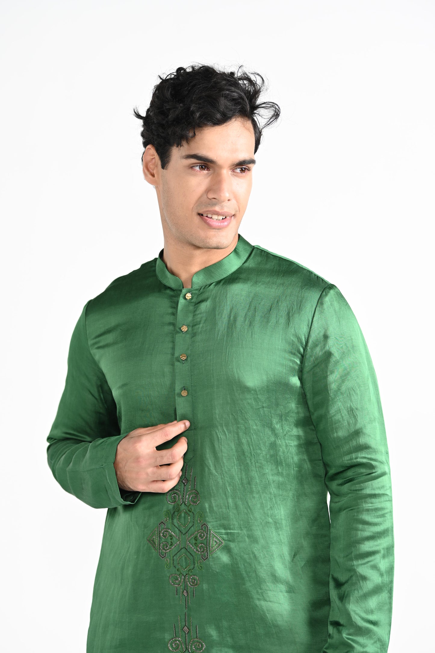 Forest Green kurta set