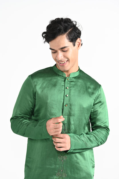 Forest Green kurta set