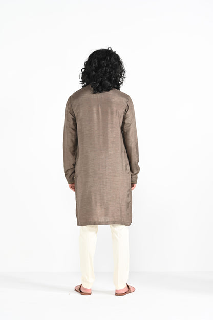 Dark oak kurta set