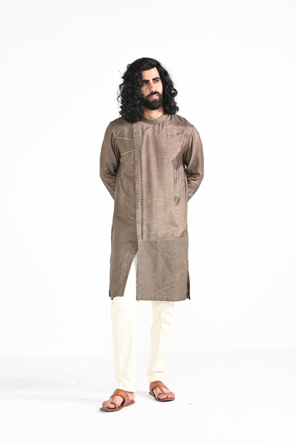 Dark oak kurta set