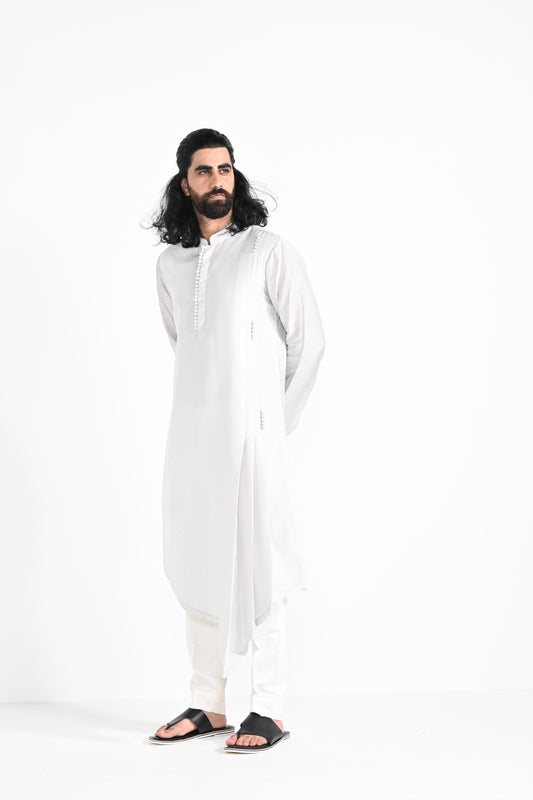 Barely Grey kurta set