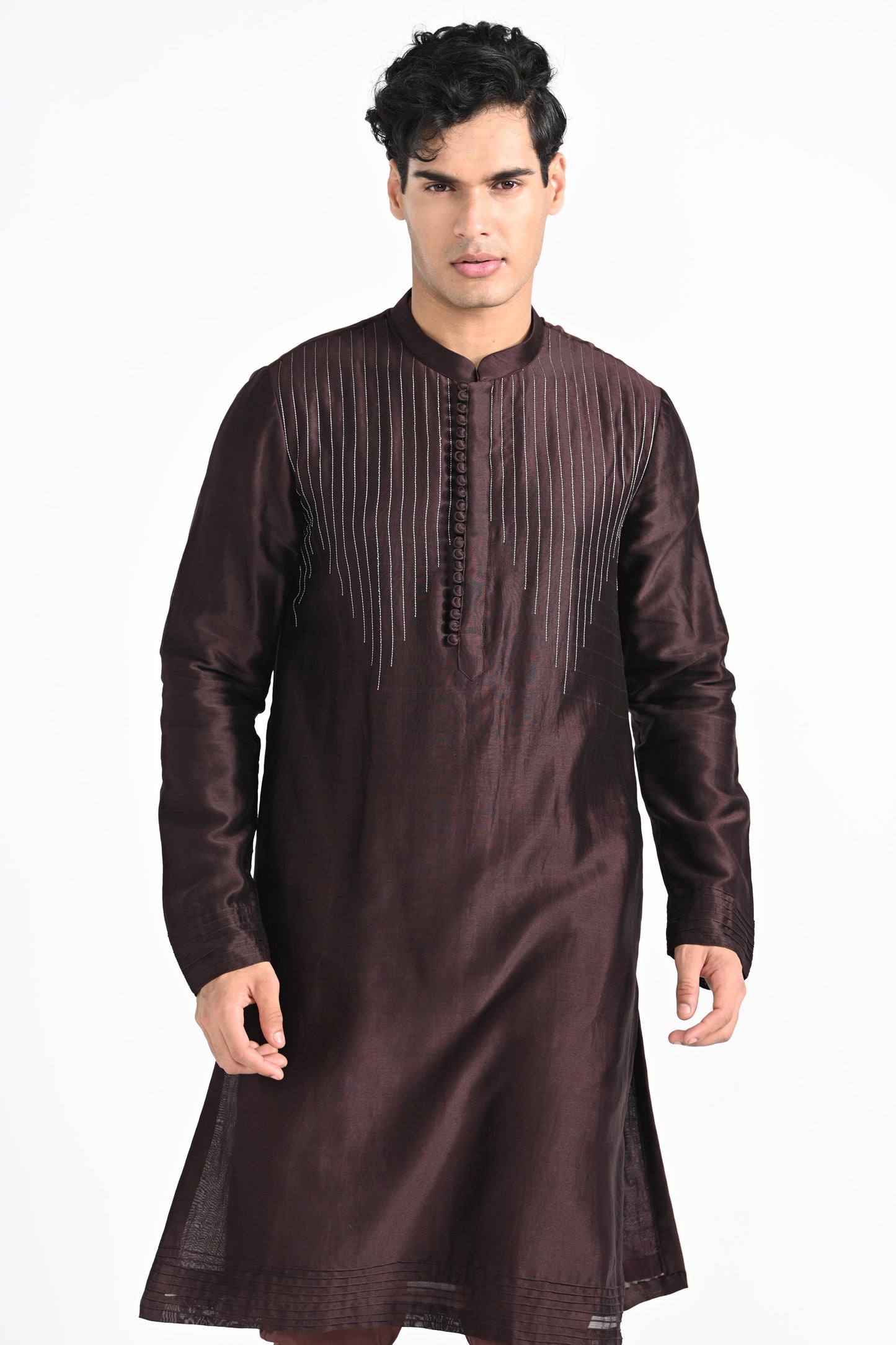 Brown Kurta Set