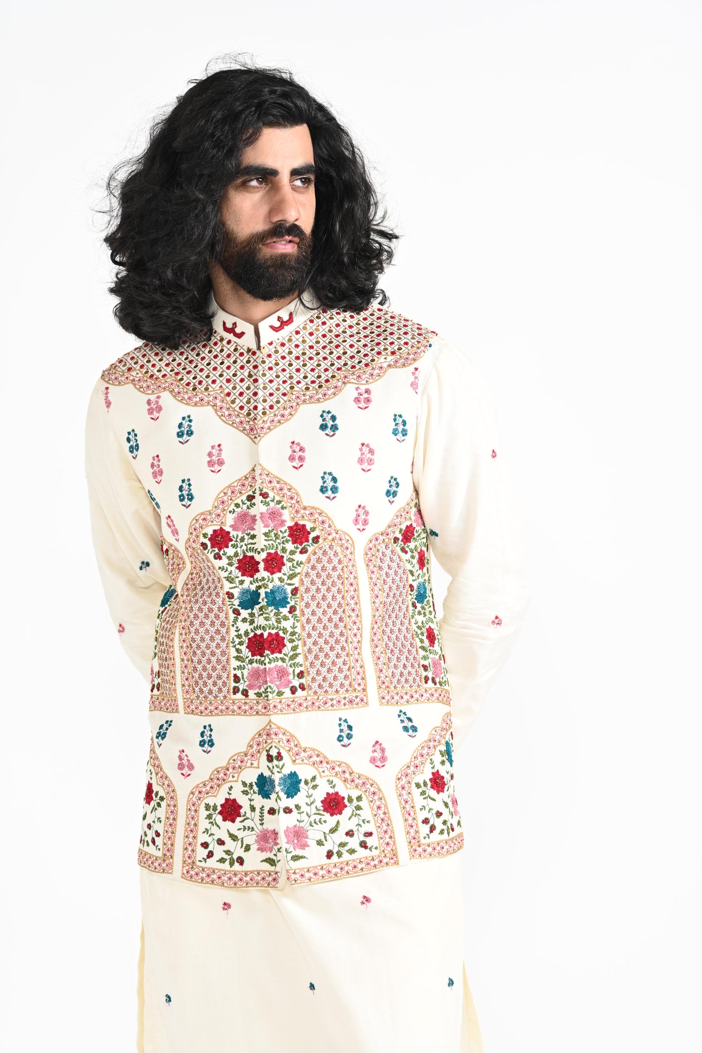 SHAMILIMAAR NEHRU JACKET SET
