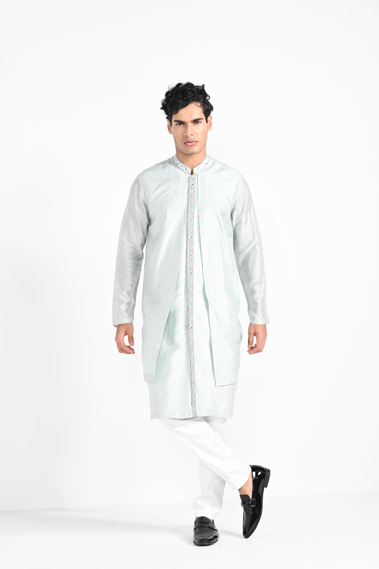 Ice Blue kurta set