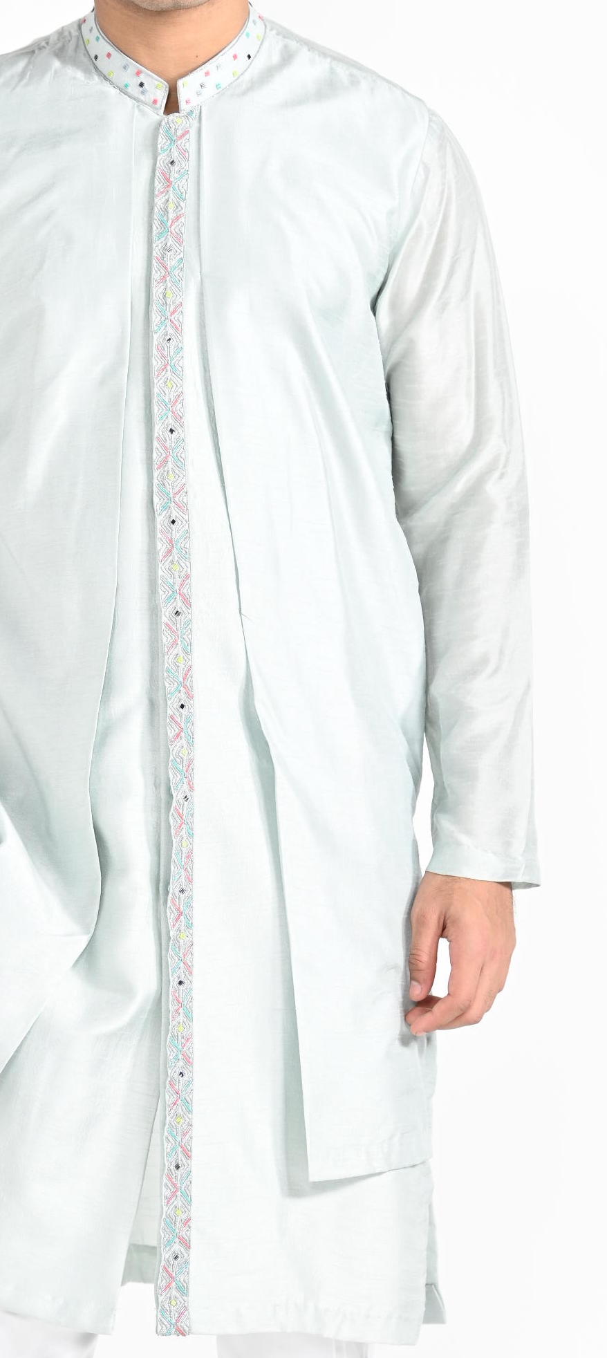 Ice Blue kurta set