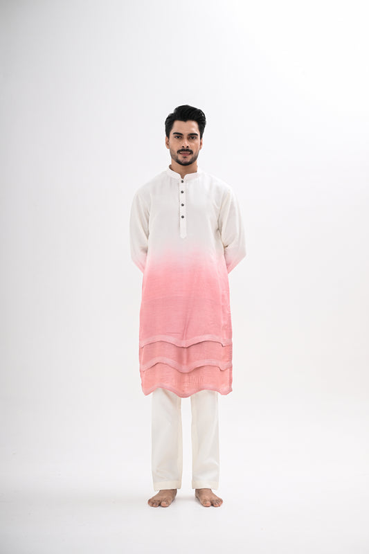 PINK OMBRE KURTA
