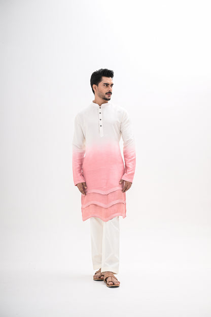 PINK OMBRE KURTA