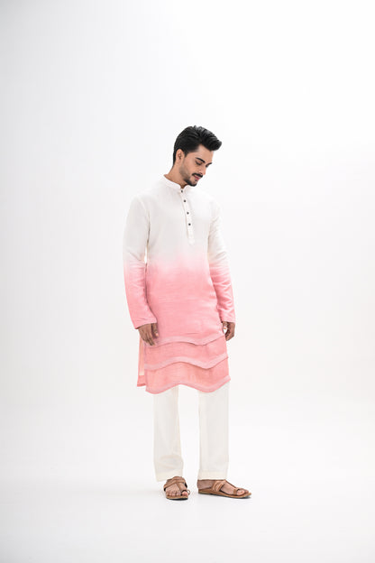 PINK OMBRE KURTA