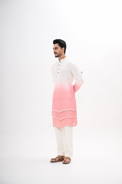PINK OMBRE KURTA