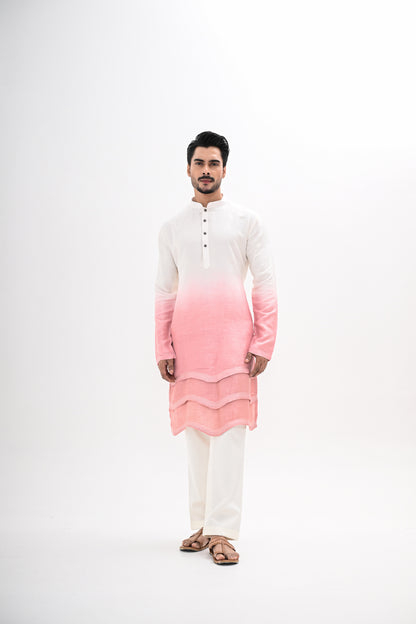 PINK OMBRE KURTA