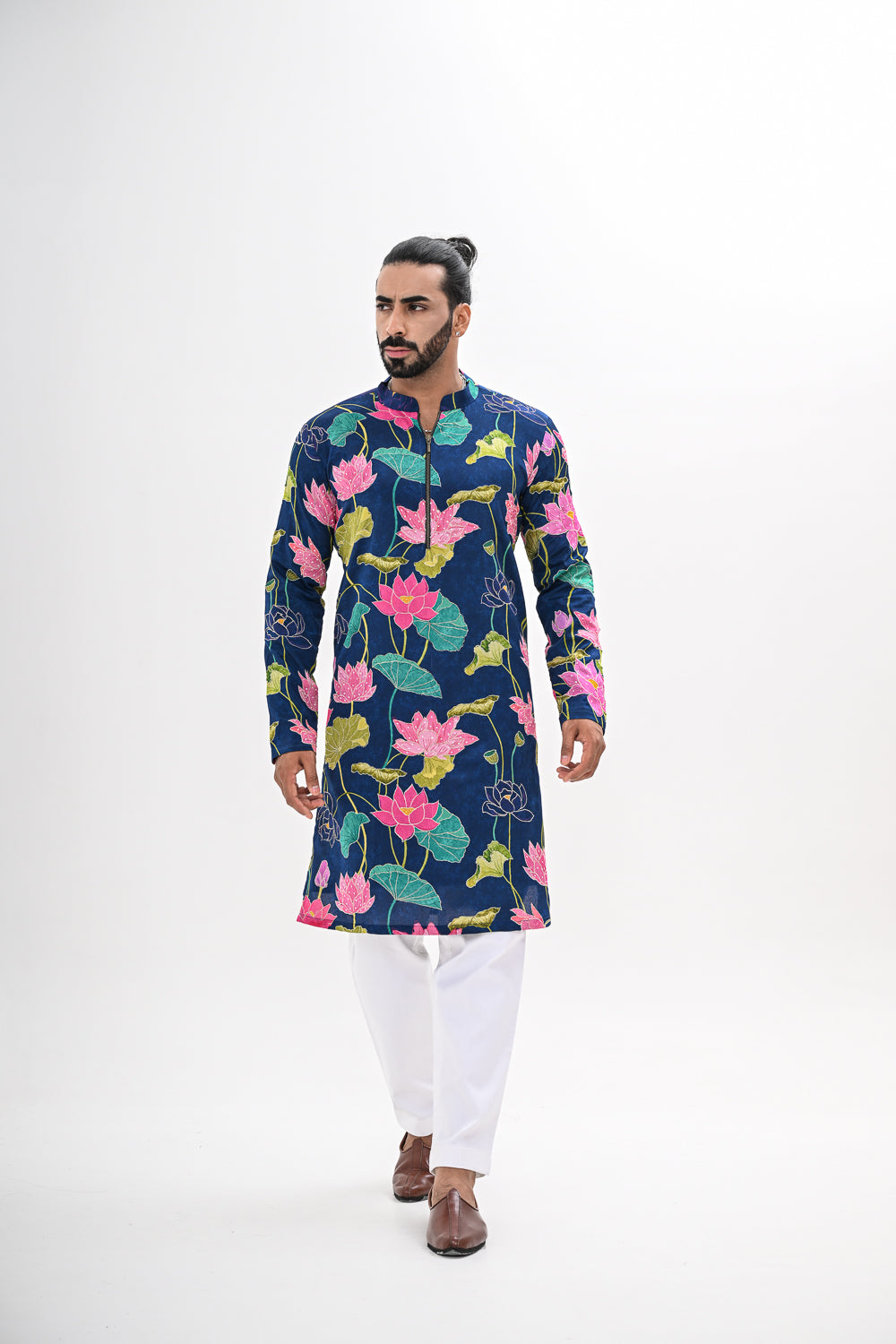 BLOOMING BLUES KURTA