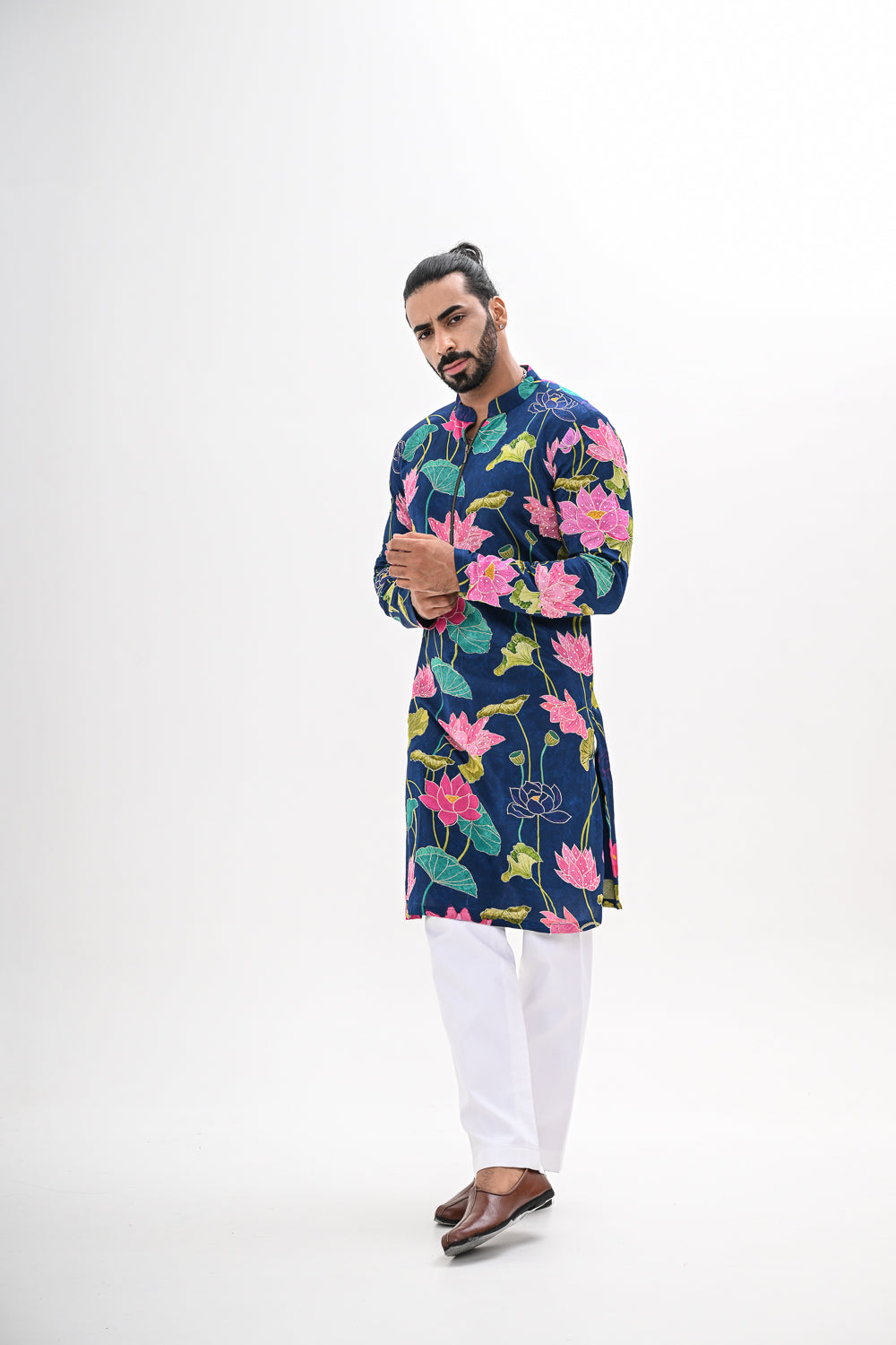 BLOOMING BLUES KURTA