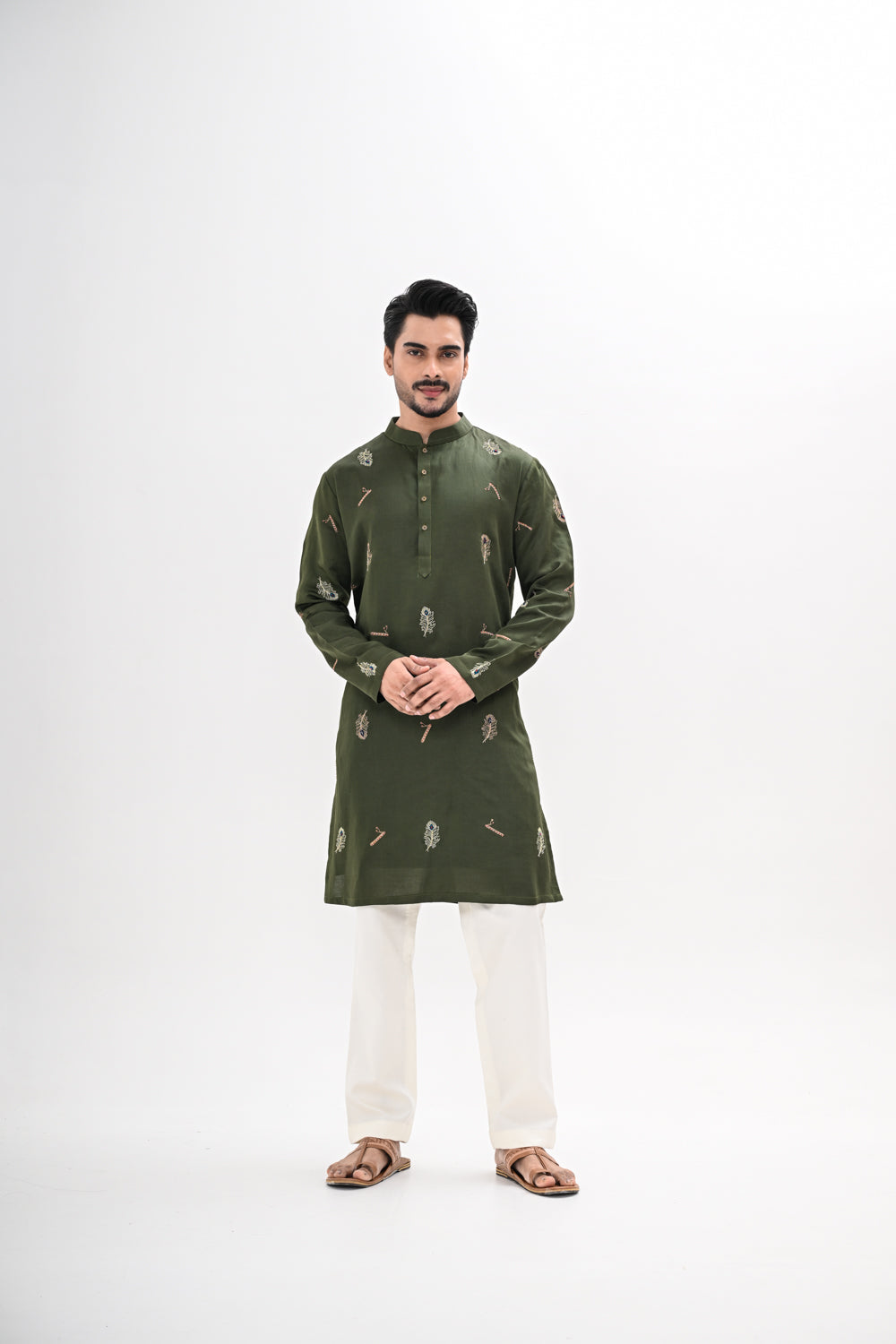 MOR PANKH & BANSURI KURTA