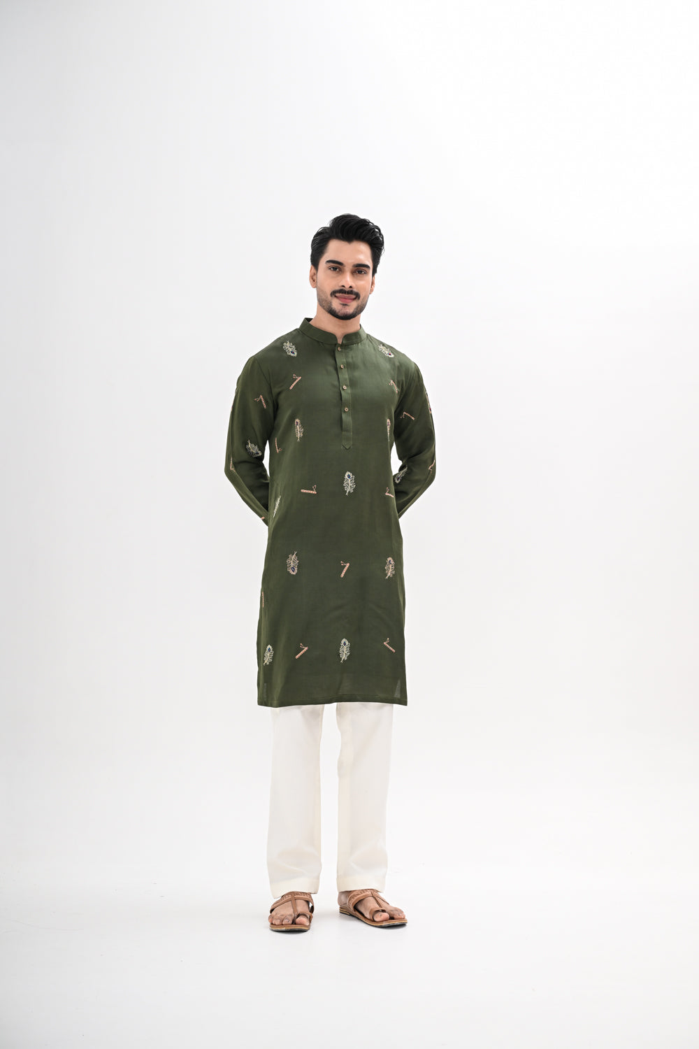 MOR PANKH & BANSURI KURTA