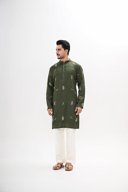 MOR PANKH & BANSURI KURTA