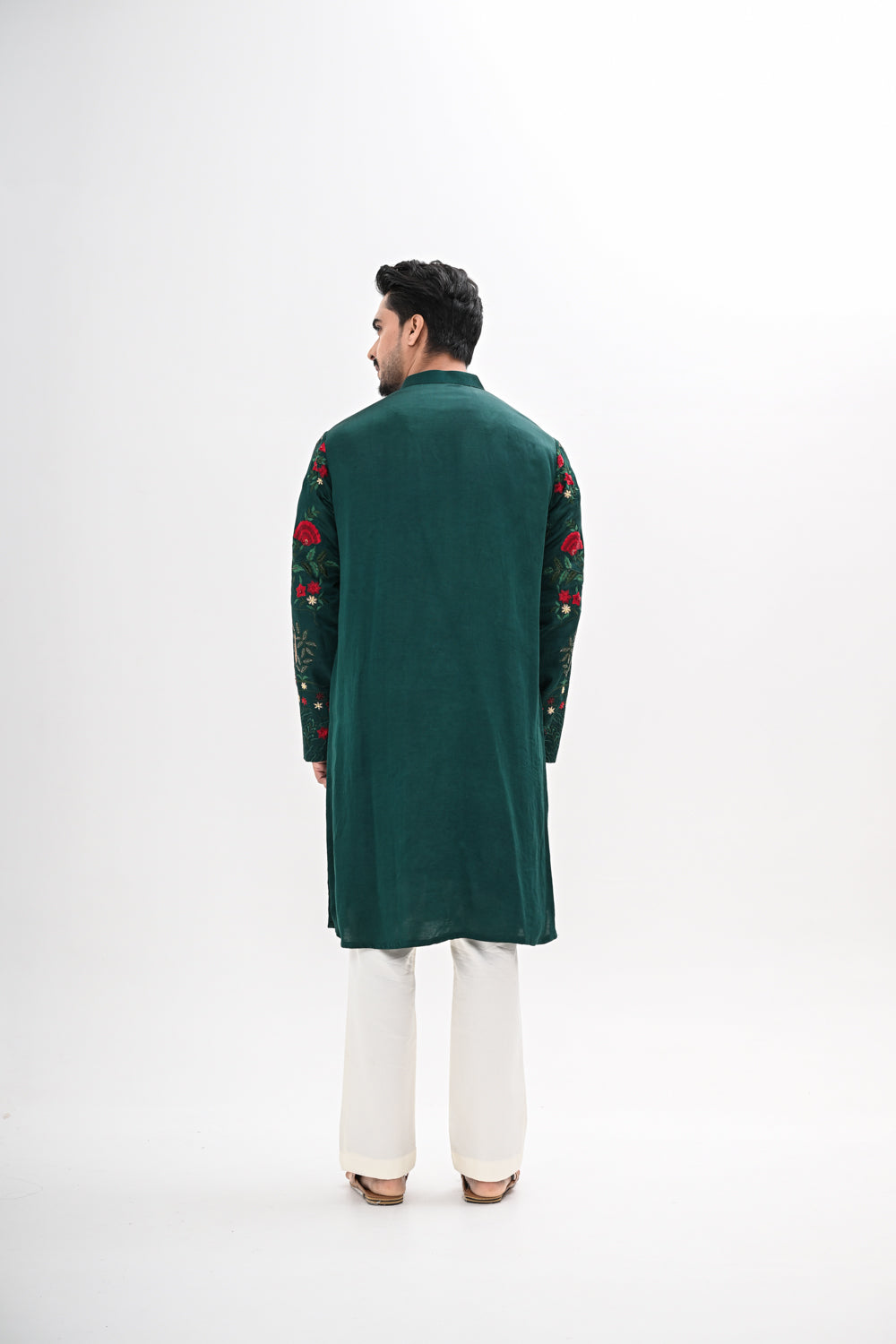 EMERALD BLOOM KURTA