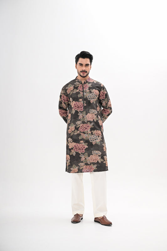 RUSTIC BLOOM KURTA