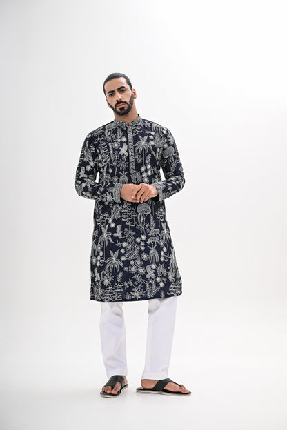 WILD BLOOM KURTA
