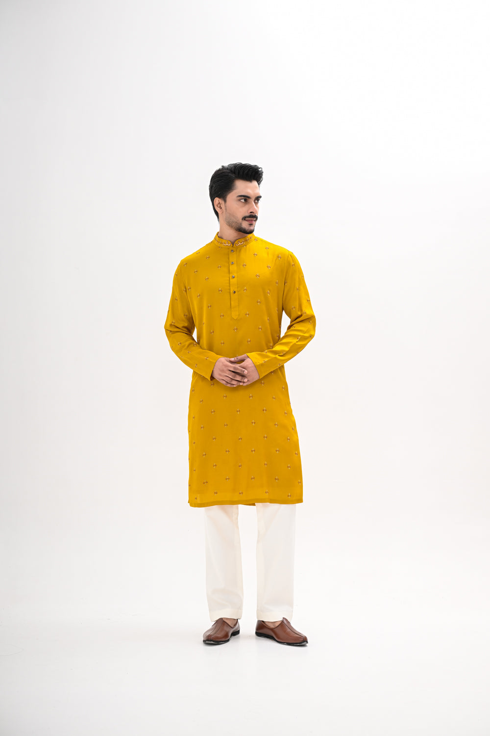 HALDI BLOOM KURTA