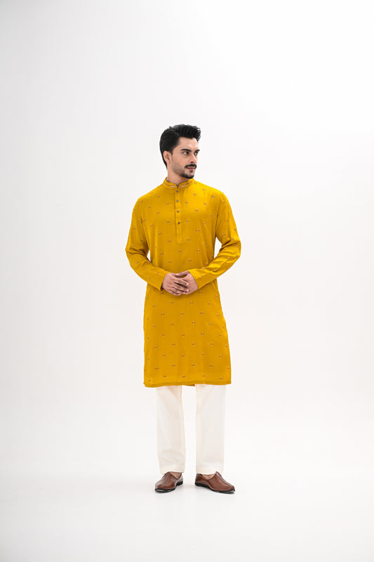 HALDI BLOOM KURTA