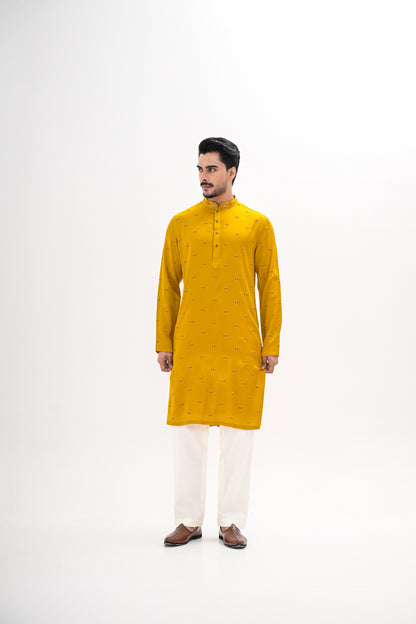 HALDI BLOOM KURTA