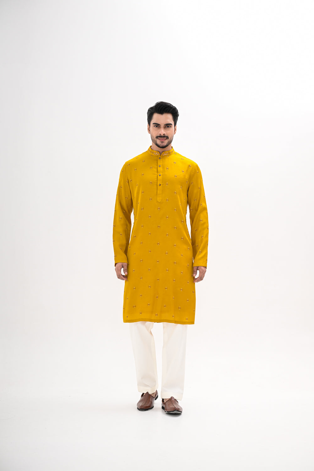 HALDI BLOOM KURTA