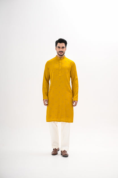 HALDI BLOOM KURTA