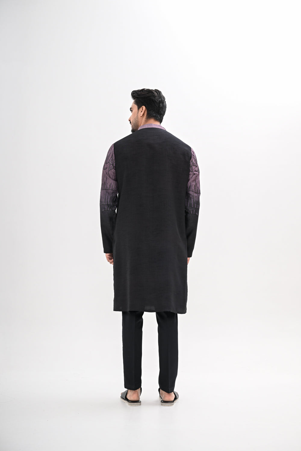 MIDNIGHT ECHO KURTA